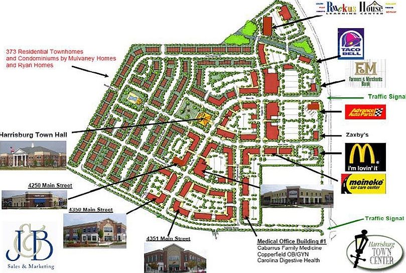 Site Map of Buisnesses Near By 