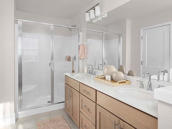 Primary Bedroom at Rhone, Townes at Vineyard