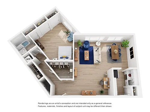 Floor plan Myriad Renovated
