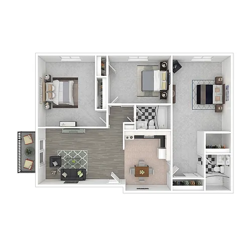 Floor plan 3 Bedroom
