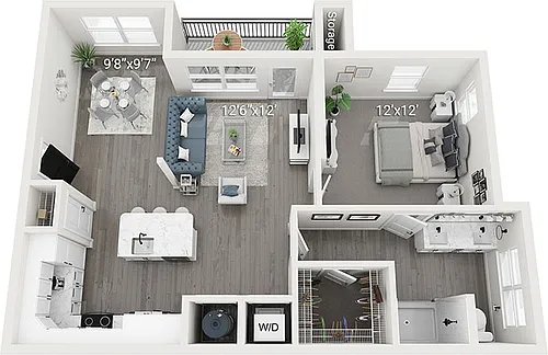 Floor plan Asher - Garden