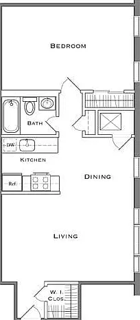 1 Bedroom 1 Bedroom