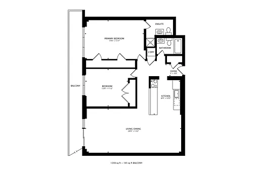 Floor plan The Tempo