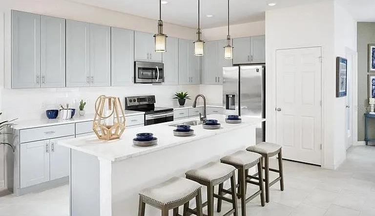 Staged Kitchen