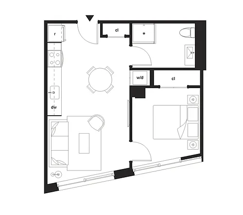 Floor plan A01