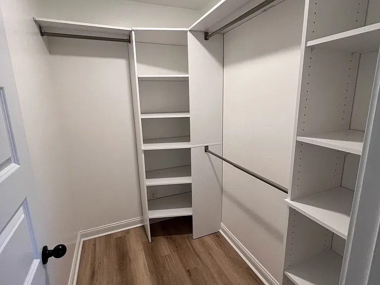 Master walk in closet