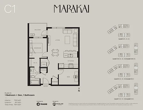 Floor plan A505-D