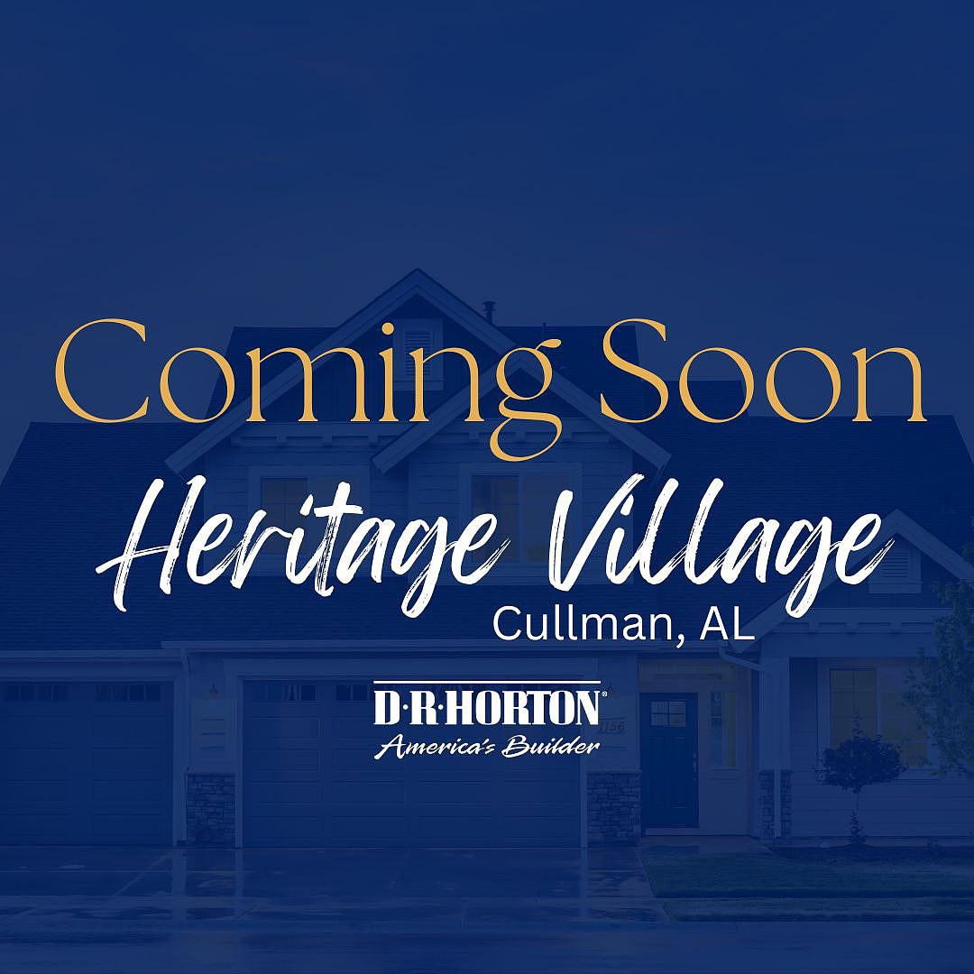 Heritage Village by D.R. Horton Huntsville in Cullman AL Zillow