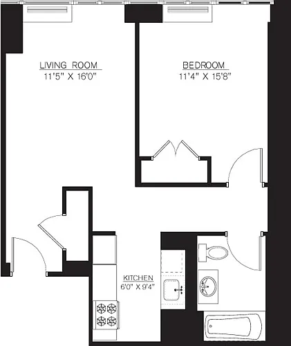 Floor plan 5F