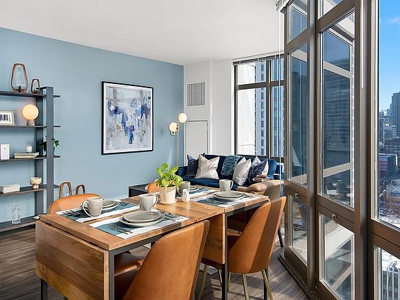 Model 2 Bedroom - Dining and Living