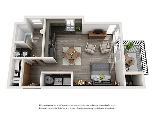 Floor plan Signature Five74