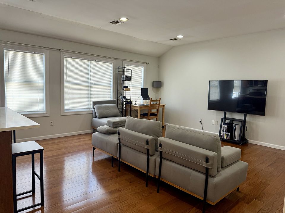 Large sun filled living room