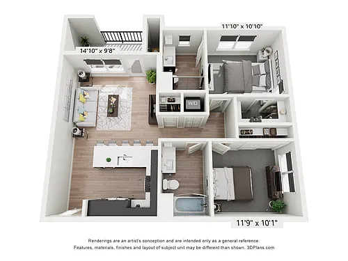 Floor plan Nebbiolo