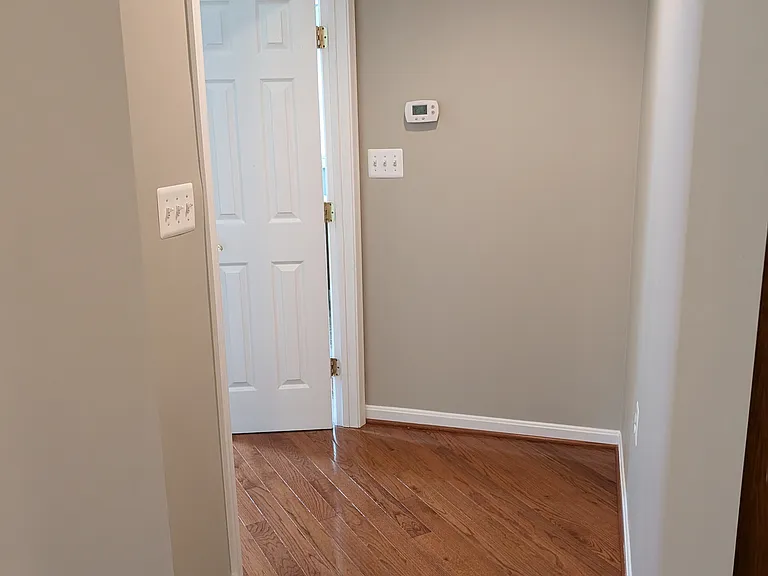 Hallway from kitchen to master bedroom