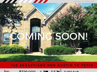 106 Sebastians Run, Austin, TX 78738