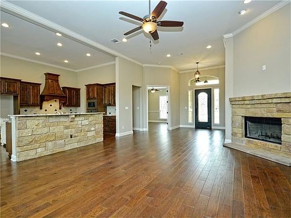 Family Room, Kitchen and Front Entry.