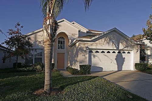 Front view of the villa