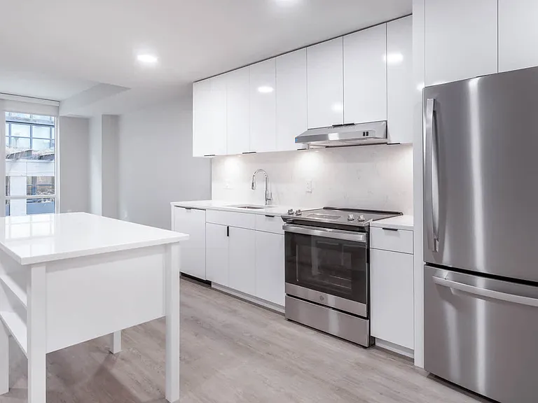 Kitchen with Stainless Steel Appliances
