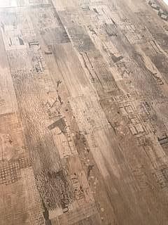 Luxury vinyl plank design flooring