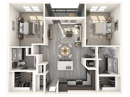 Floor plan B 20