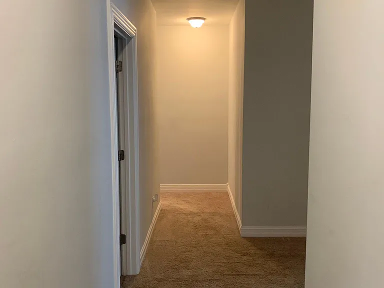Hallway off of bedrooms