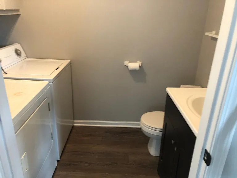 MAIN FLOOR 1/2 BATH AND LAUNDRY