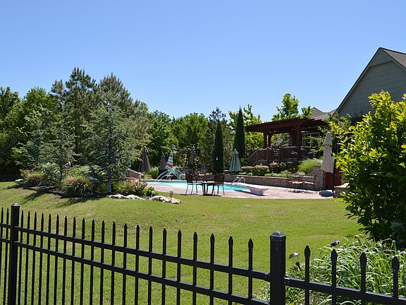 Backyard view from course