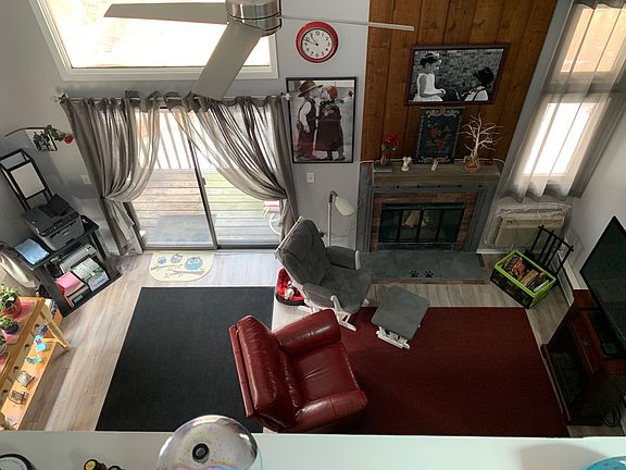 View from upstairs loft