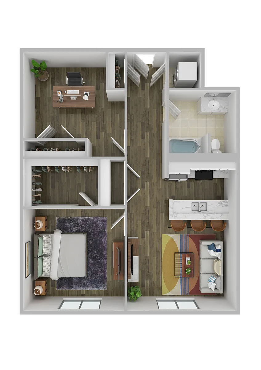 Floor plan Santorini