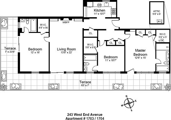 1st image of 243-247 W End Ave