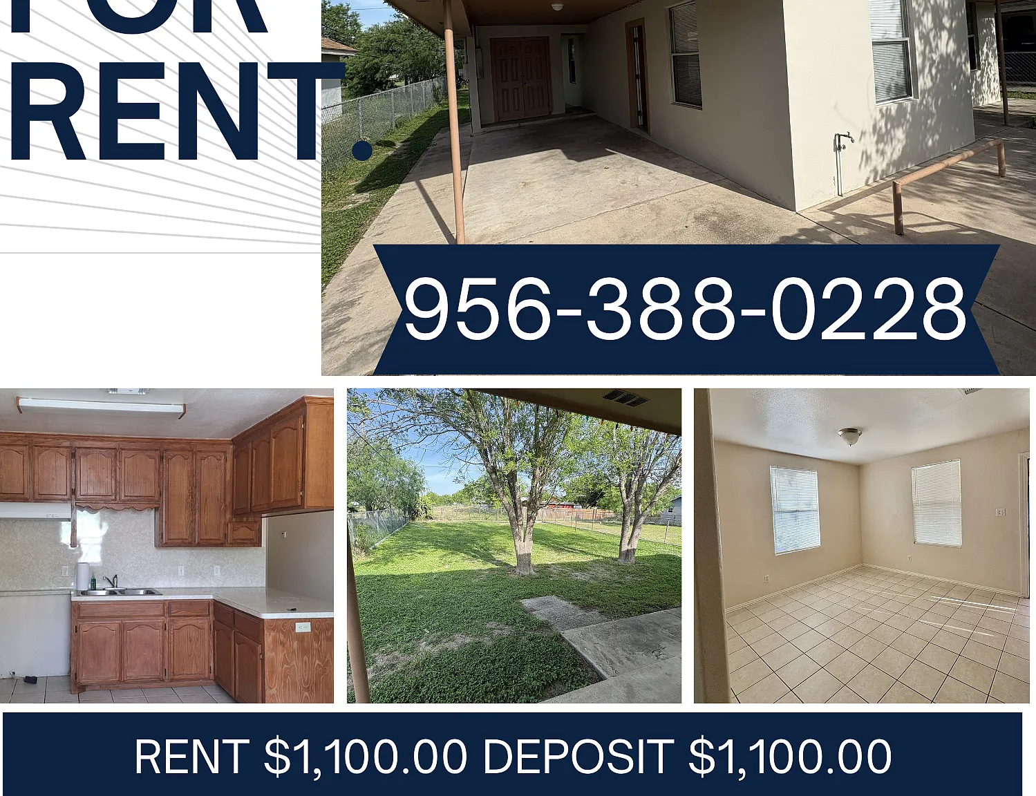 3 bed, 1078 sqft, $1,100 — Photo 1