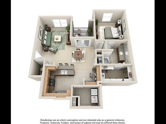 Elm 942 sqft Elm 942 sqft