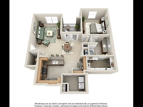 Floor plan A3E