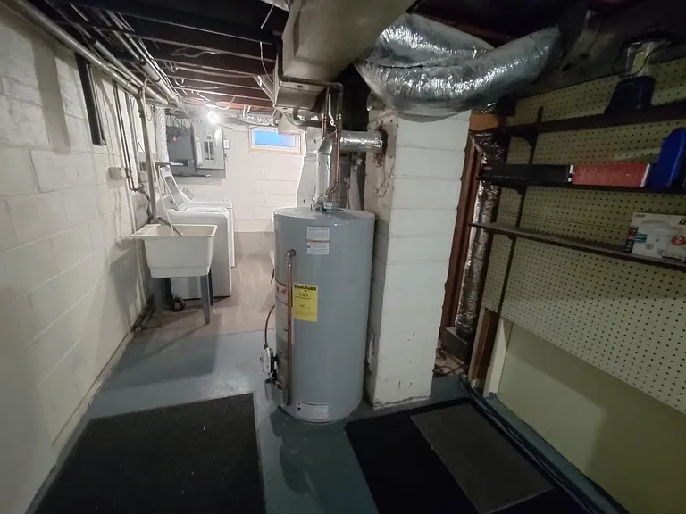 Lower Level Storage Area