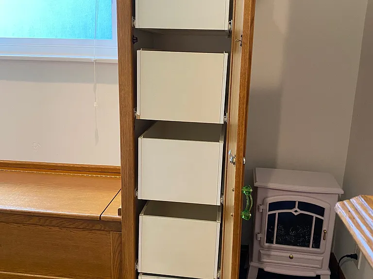 Deep Sanitary Melamine Storage Drawers