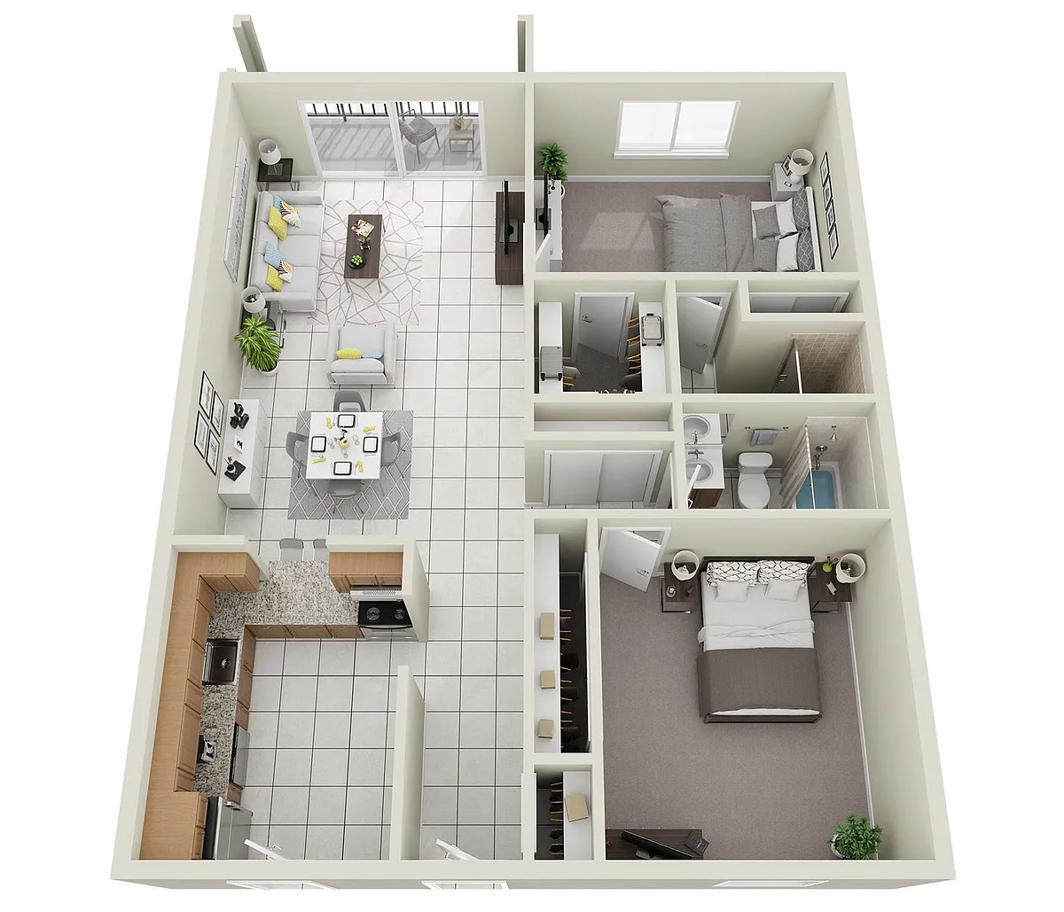 Floor plan Sabal (B2)