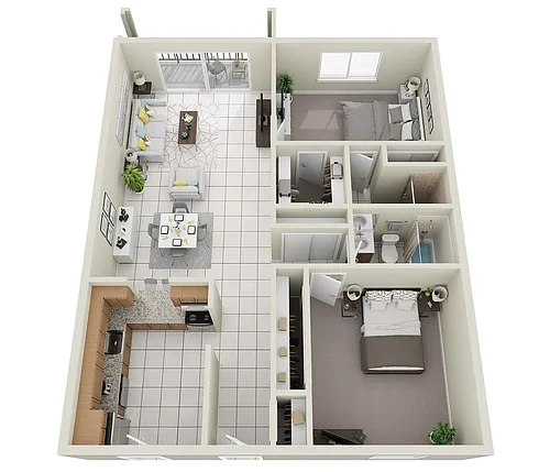 Floor plan Sabal (B2)