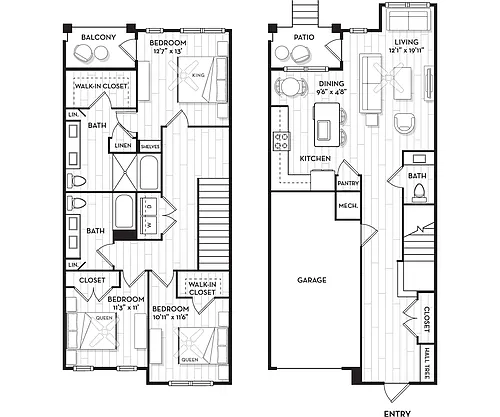 Floor plan The Waterline