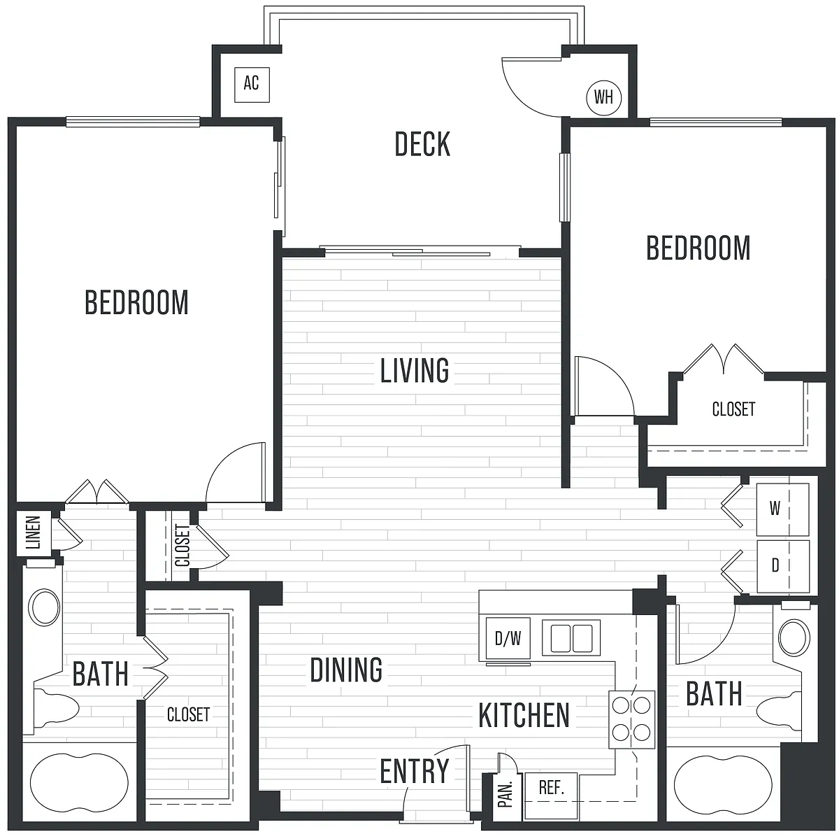 Floor plan Plan 2C
