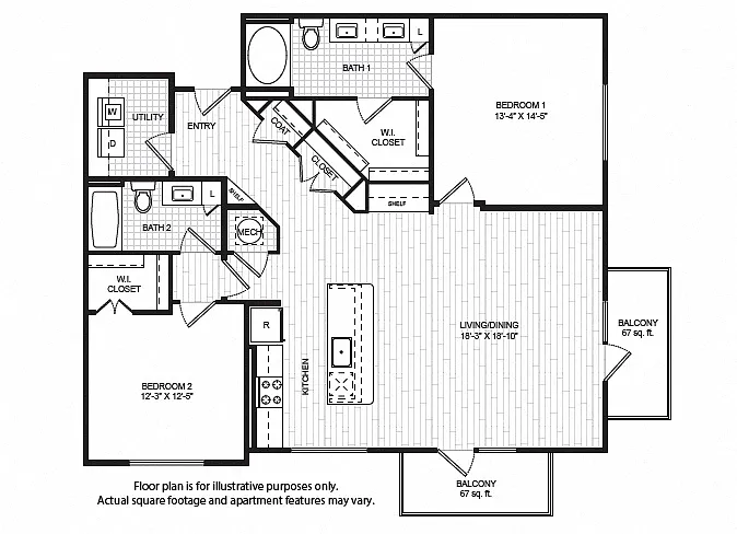 Floor plan B6