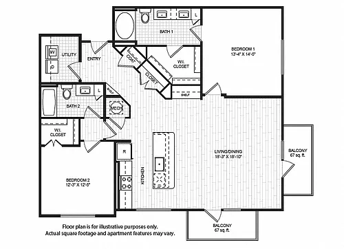 Floor plan B6