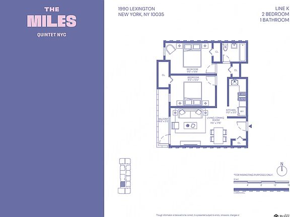 2nd image of 1990 Lexington Ave APT 30K