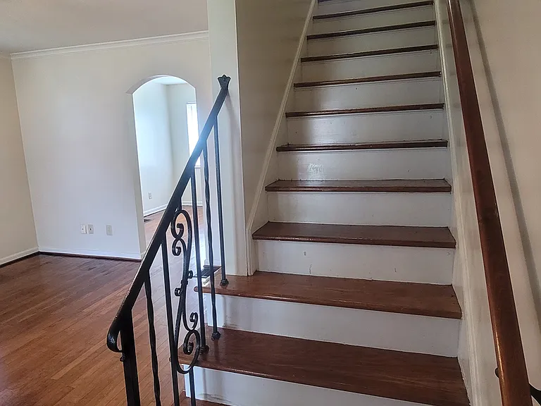 Stairs From Living Room to 2nd Floor