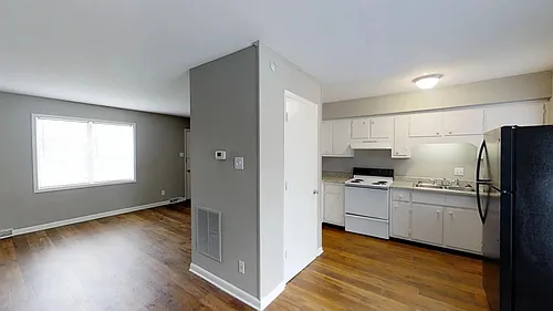 Floor plan 2 bedroom, 1 bathroom Townhouse