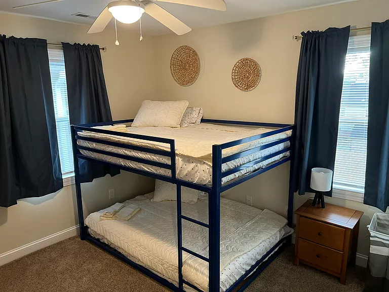 3rd bedroom with Full size bunk bed