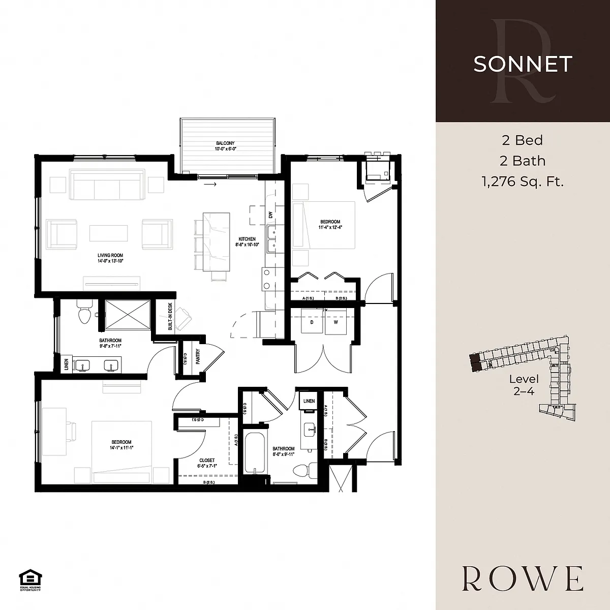 Floor plan Sonnet