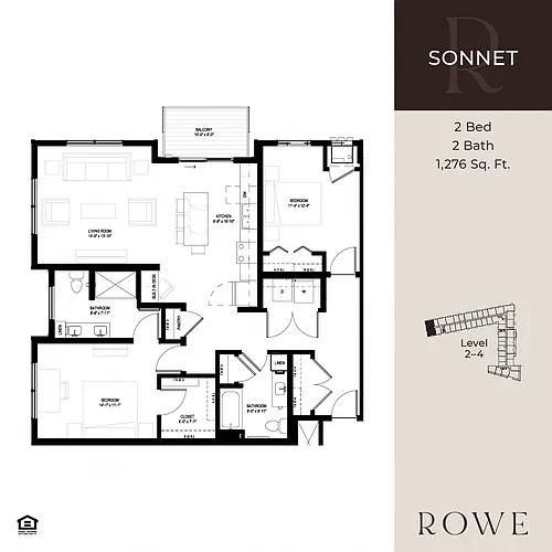 Floor plan Sonnet