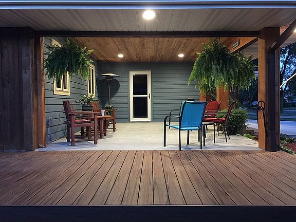 13x19 Open Front Porch