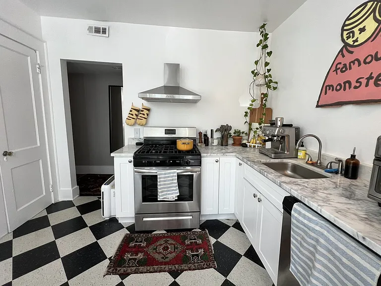 Kitchen includes full pantry