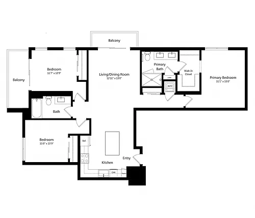 Floor plan C1